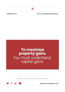 Understanding capital gains tax whitepaper